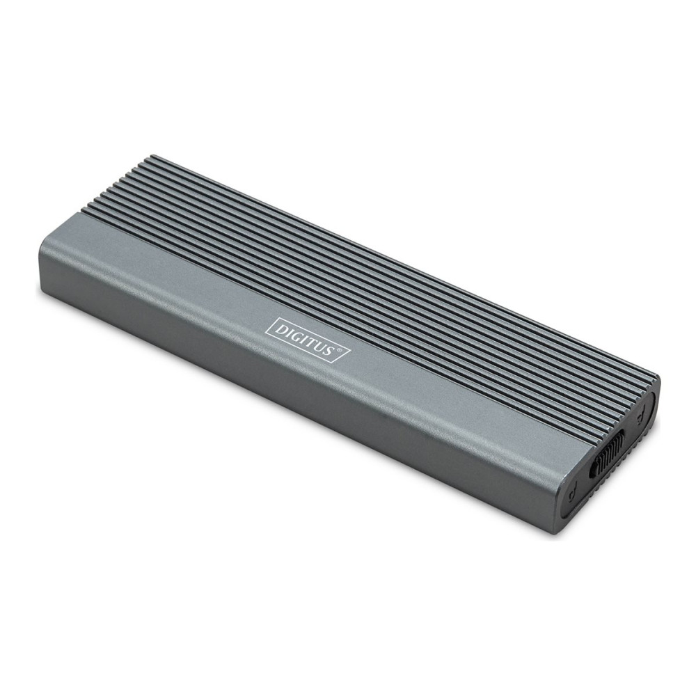 Produktbild för DIGITUS - förvaringslåda - 10 Gbps (NVMe), 6 Gbps (SATA), extern, aluminium, verktygsfri - M.2 NVMe Card / PCIe (NVMe) - USB-C 3.1 (Gen 2)