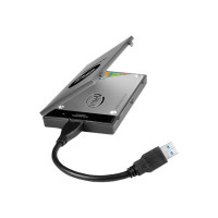 Produktbild för AXAGON SLIMport6 ADSA-1S6 - förvaringslåda - SATA 6Gb/s - USB 3.0