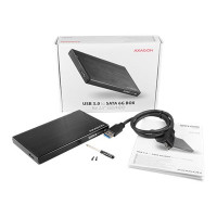 Produktbild för AXAGON EE25-XA6 - förvaringslåda - SATA 6Gb/s - USB 3.2 (Gen 1)