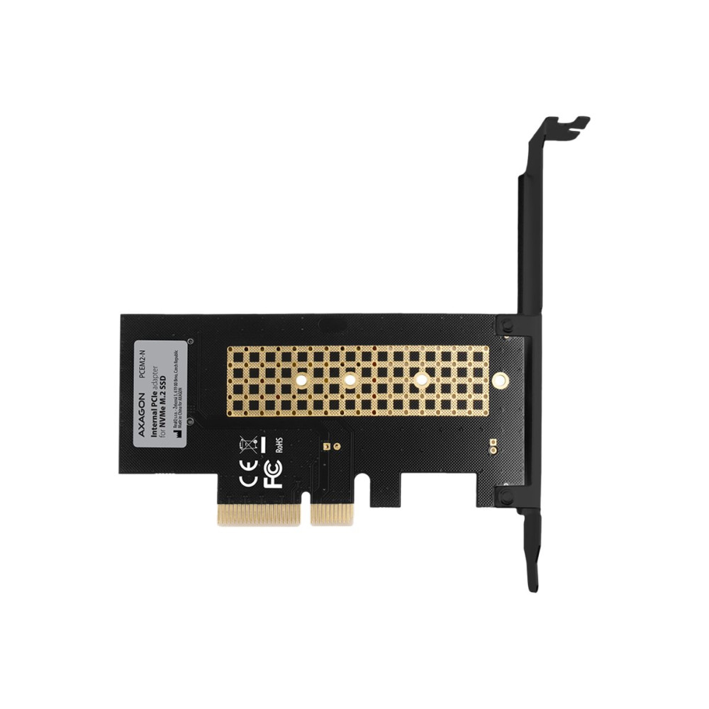 Produktbild för AXAGON PCEM2-N - kontrollerkort - M.2 NVMe Card - PCIe 3.0 x4