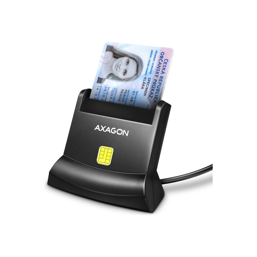 Produktbild för AXAGON CRE-SM4N - SMART-kortläsare - USB 2.0