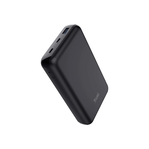 Trust Computer Products Trust Laro power bank - 4 pin USB Type A (QC 3.0), 2 x 24-stifts USB-C (PD) - 100 watt
