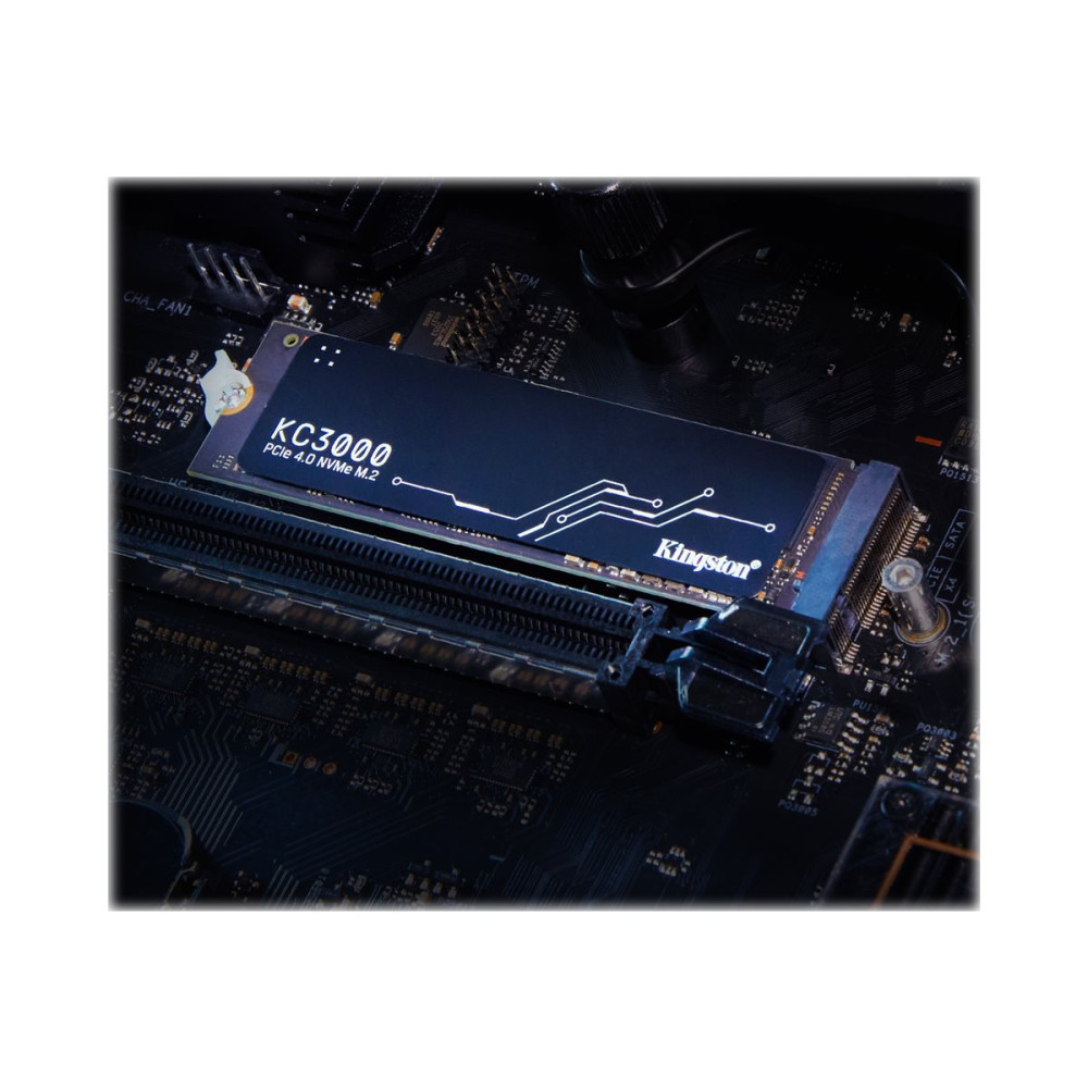 Produktbild för Kingston KC3000 - SSD - 2048 GB - PCIe 4.0 (NVMe)