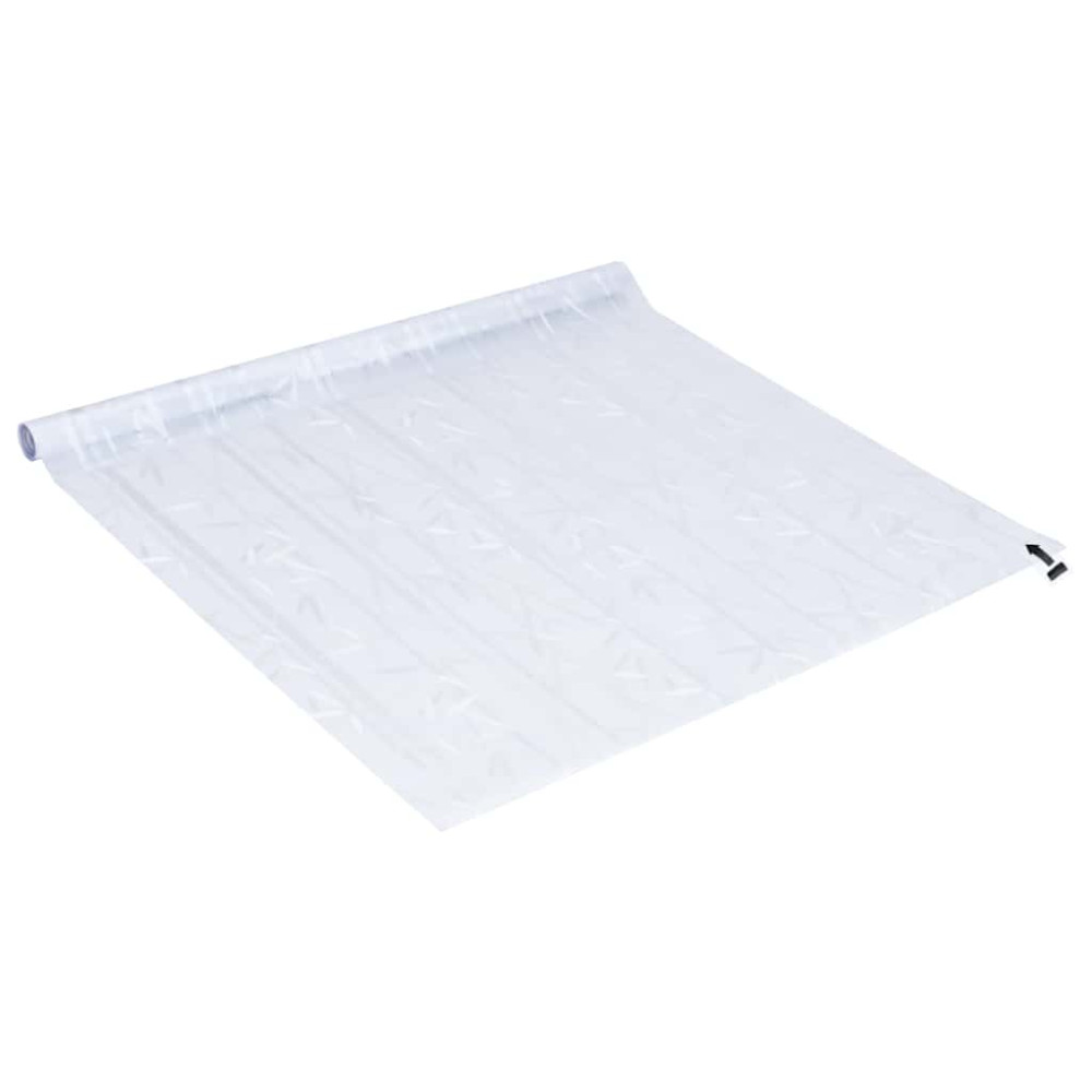 Produktbild för Statisk fönsterfilm Bamboo-mönster 45 x 500 cm PVC