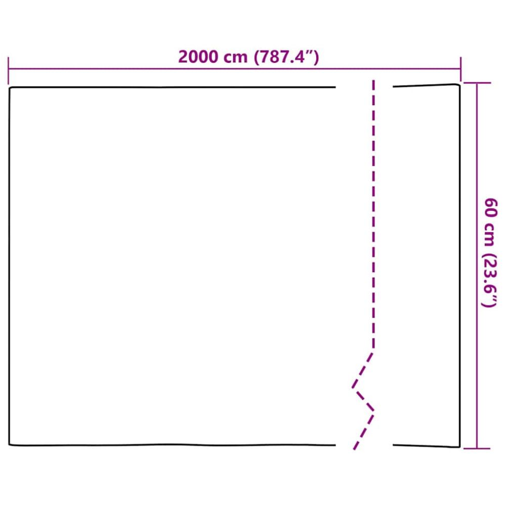 Produktbild för Statisk fönsterfilm Transparent 60 x 2000 cm PVC