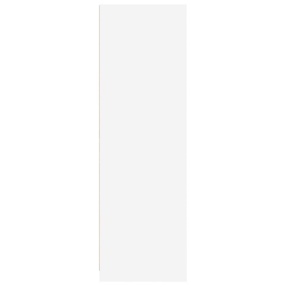 Produktbild för Garderob med låda Vit 79,5 x 49 x 156 cm Konstruerat trä