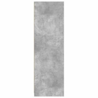Produktbild för Garderob med låda BetongGrå 79,5 x 49 x 156 cm Konstruerat trä