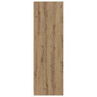 Produktbild för Garderob med låda Artisan Ek 79,5 x 49 x 156 cm Konstruerat trä