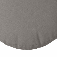 Produktbild för Sittkuddar 2 pcs Taupe Ø30 x 13 cm tyg