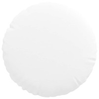 Produktbild för Sittkuddar 2 pcs Vit Ø30 x 13 cm tyg
