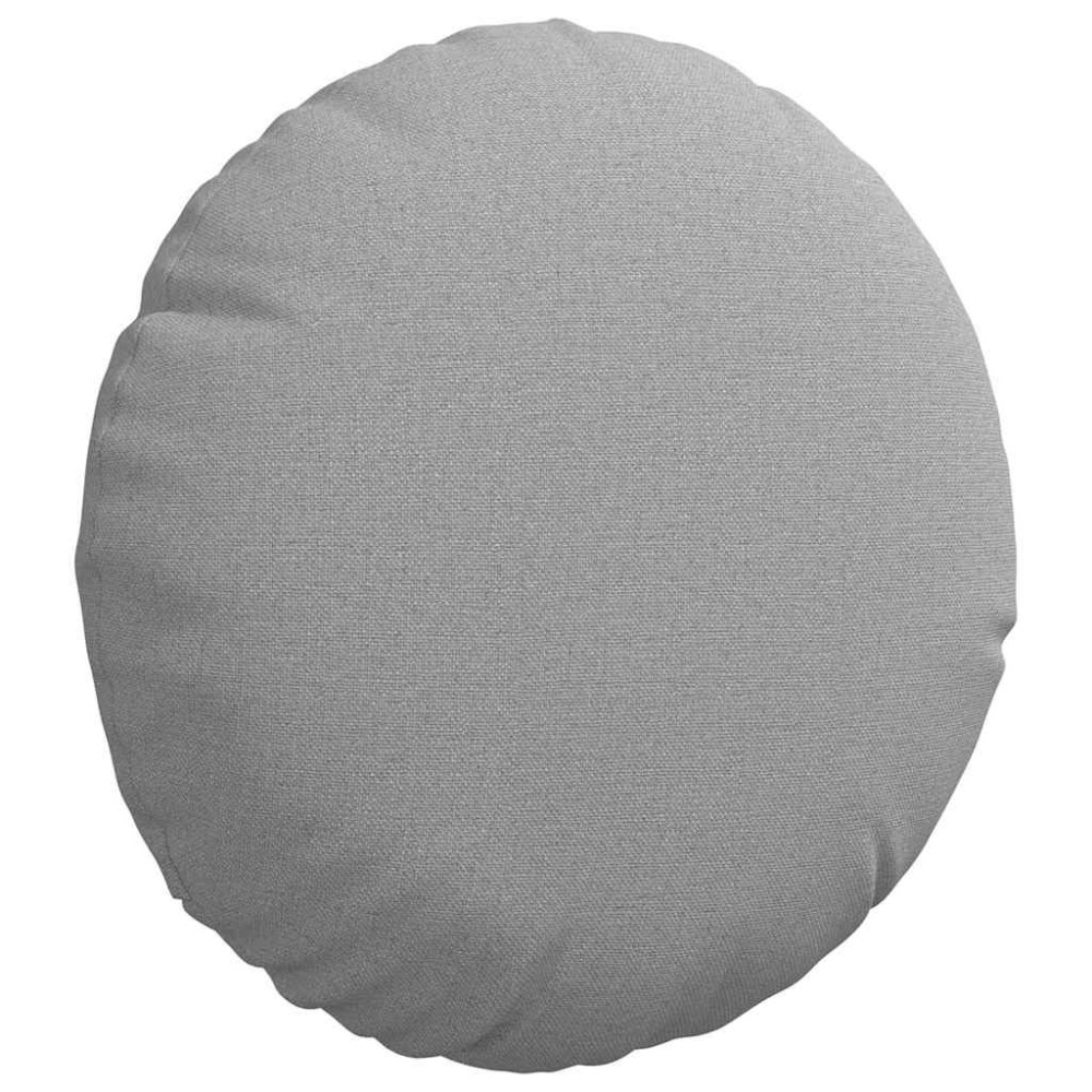 Produktbild för Sittkuddar 2 pcs Moln Grå Ø30 x 13 cm tyg