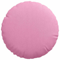Produktbild för Sittkuddar 2 pcs Rosa Ø30 x 13 cm tyg