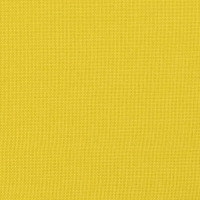 Produktbild för Sittkuddar 2 pcs Ljusgul Ø50 x 19 cm tyg