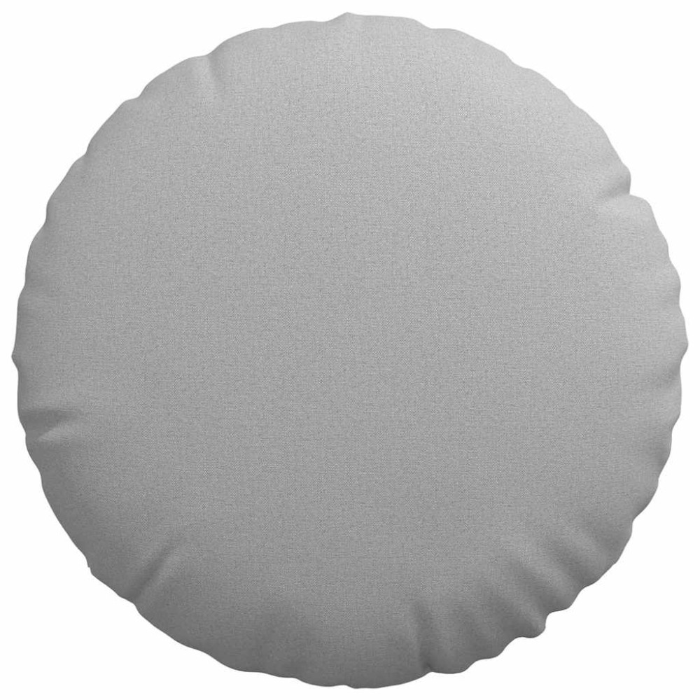 Produktbild för Sittkuddar 2 pcs Moln Grå Ø50 x 19 cm tyg