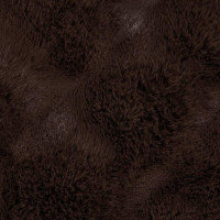 Produktbild för Halkfri filt i konstgjord kaninfäll Olite 4 pcs Kamel Polyester