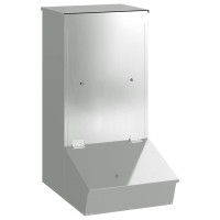 Produktbild för Gris Matare Silver 55 x 38 x 76 cm Galvaniserat Stål