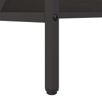 Produktbild för Lantbruks Foderautomat Svart 100 x 60 x 90 cm Kallvalsat Stål