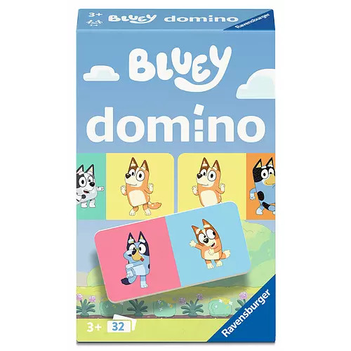 Ravensburger Bring along games: Bluey Domino