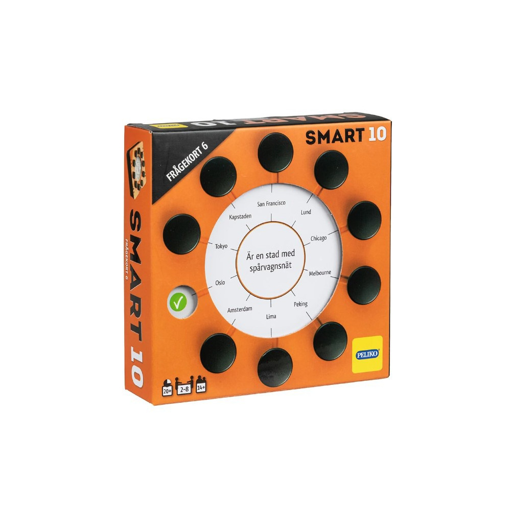 Produktbild för Smart10 frågekort 6