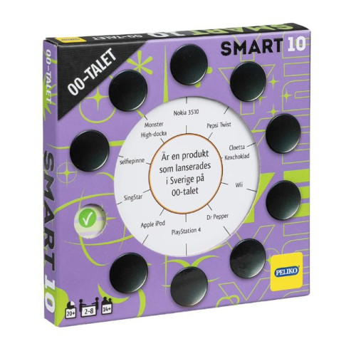 Peliko Smart10 frågekort the 00s