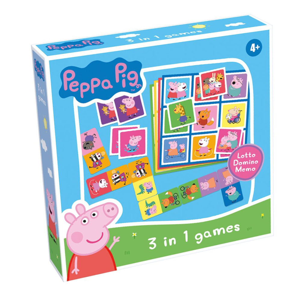 Produktbild för Peppa Pig 3 in 1