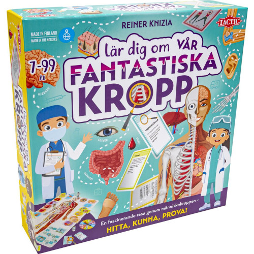 TACTIC SVERIGE Lär dig om vår fantastiska kropp