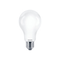 Produktbild för Philips - LED-glödlampa med filament - form: A67 - glaserad finish - E27 - 13 W - varmt vitt ljus - 2700 K