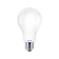 Produktbild för Philips - LED-glödlampa med filament - form: A67 - glaserad finish - E27 - 13 W - varmt vitt ljus - 2700 K