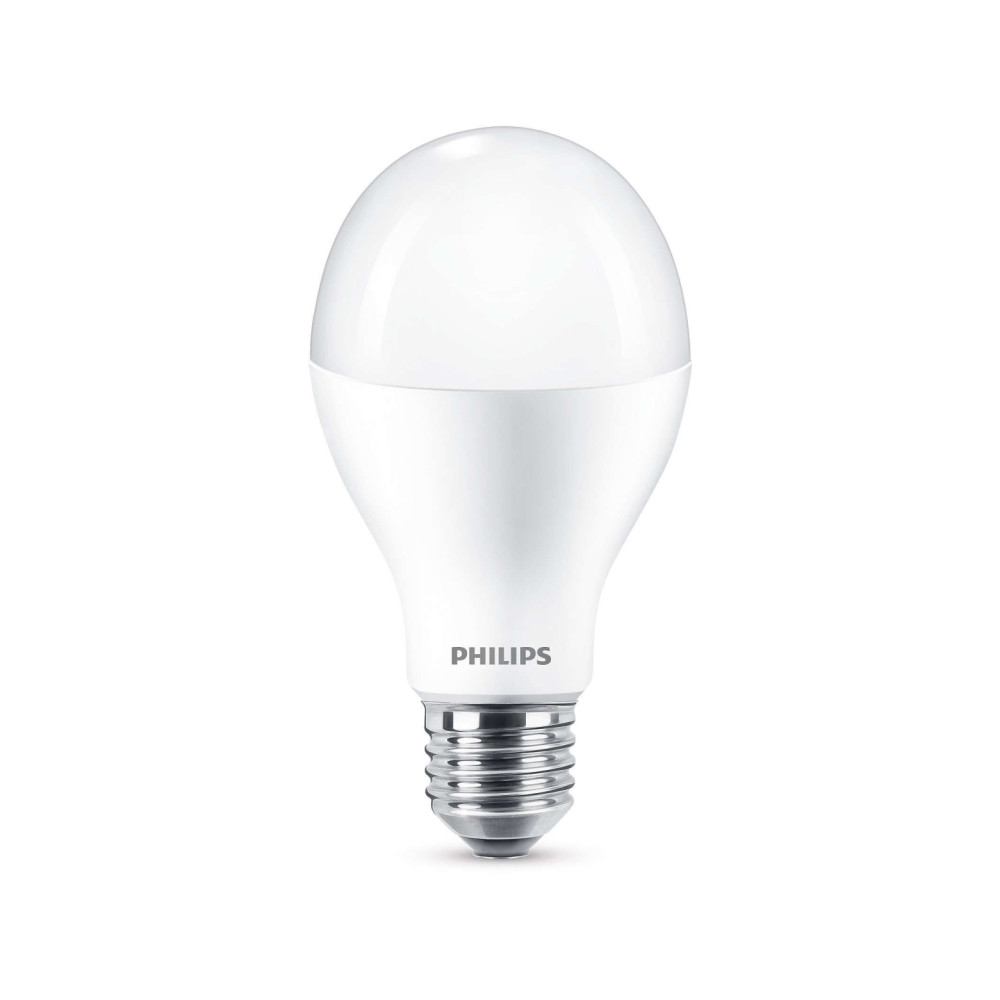 Produktbild för Philips - LED-glödlampa med filament - form: A67 - glaserad finish - E27 - 13 W - varmt vitt ljus - 2700 K