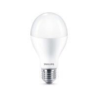 Produktbild för Philips - LED-glödlampa med filament - form: A67 - glaserad finish - E27 - 13 W - varmt vitt ljus - 2700 K