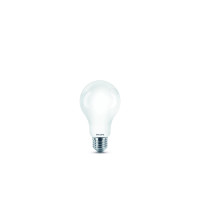 Produktbild för Philips - LED-glödlampa med filament - form: A67 - glaserad finish - E27 - 13 W - varmt vitt ljus - 2700 K