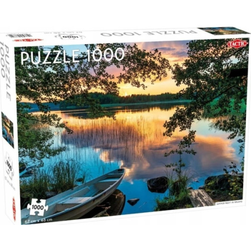 Tactic Tactic Puzzle Lovers Summer Night in Finland 1000 pcs puzzle