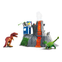 Produktbild för Schleich Dinosaurs - Volcano Expedition Base Camp