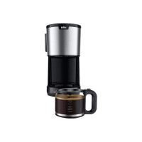 Produktbild för Braun IDCollection KF 1500, Espressomaskin, Malet kaffe, 100...