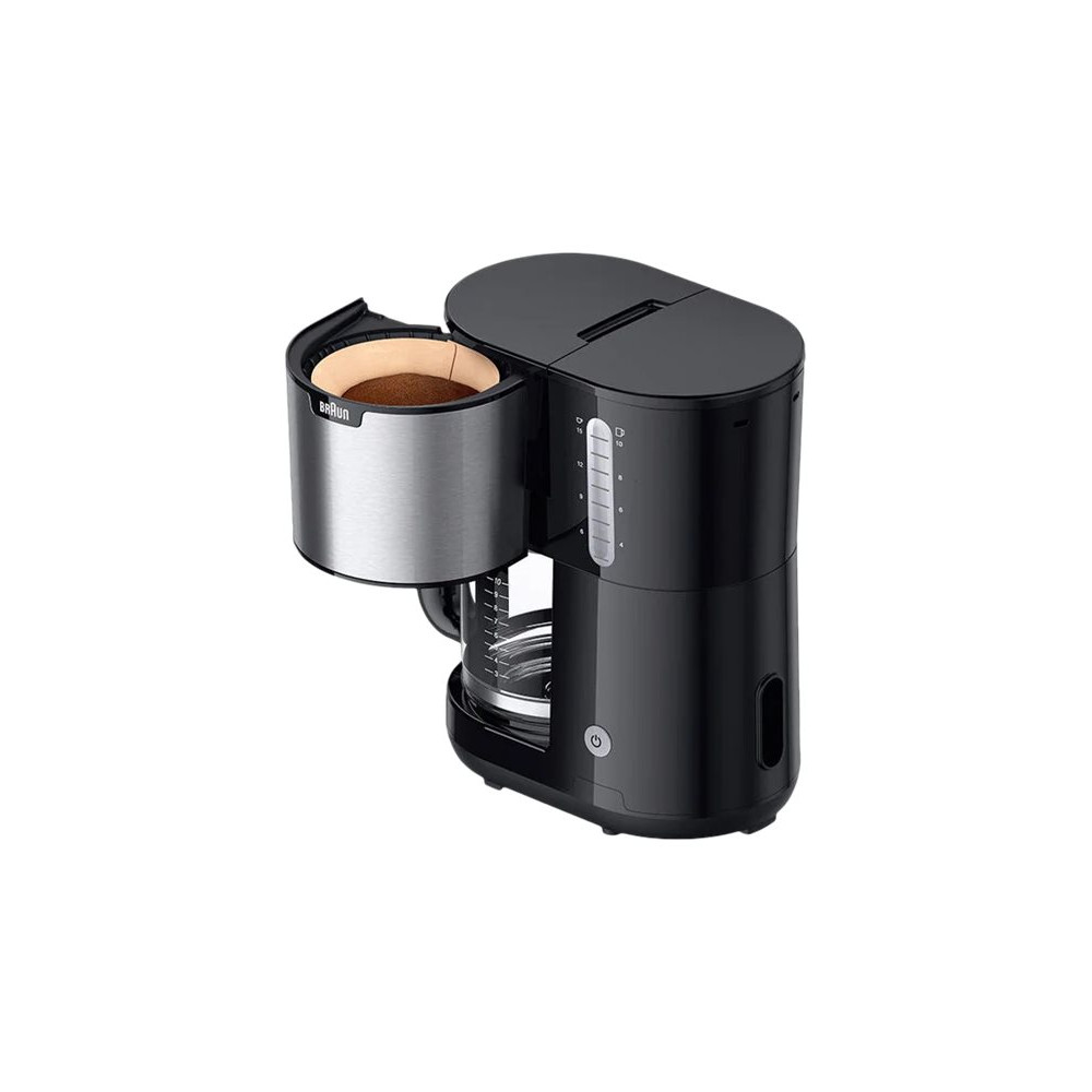 Produktbild för Braun IDCollection KF 1500, Espressomaskin, Malet kaffe, 100...