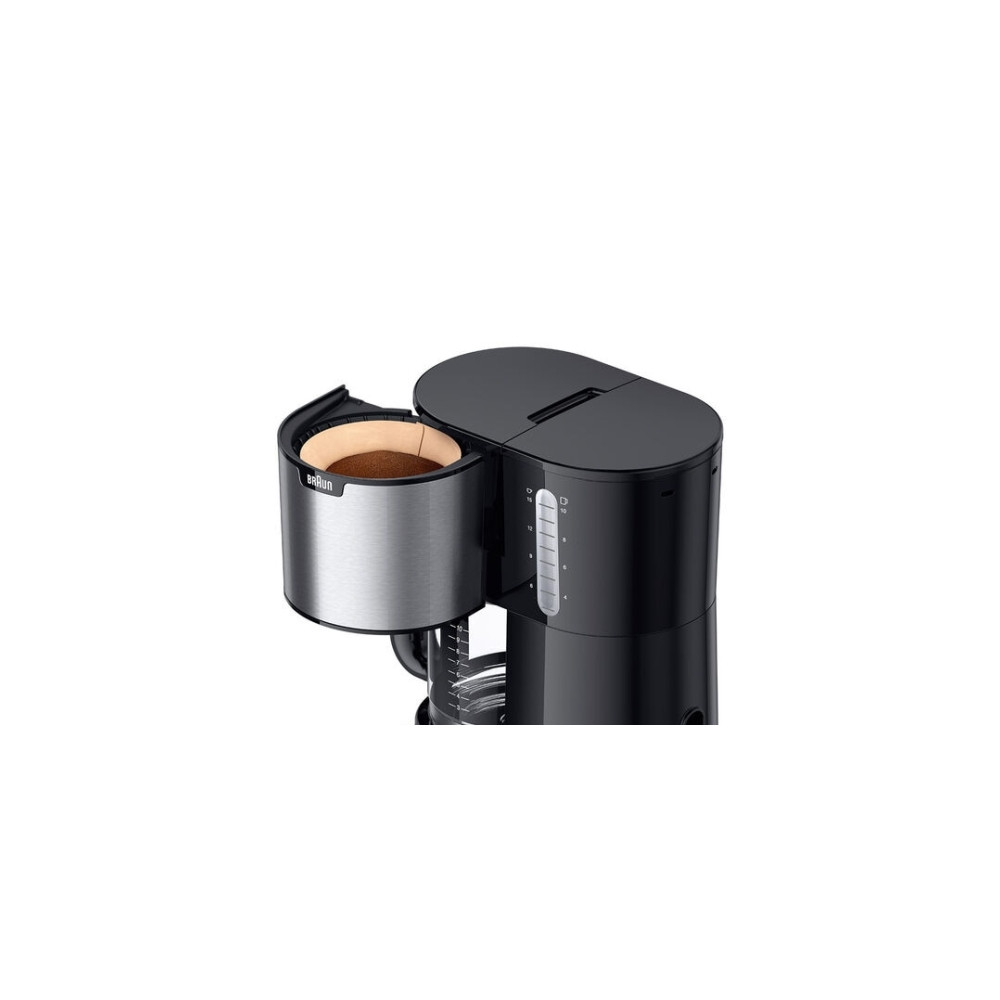 Produktbild för Braun IDCollection KF 1500, Espressomaskin, Malet kaffe, 100...