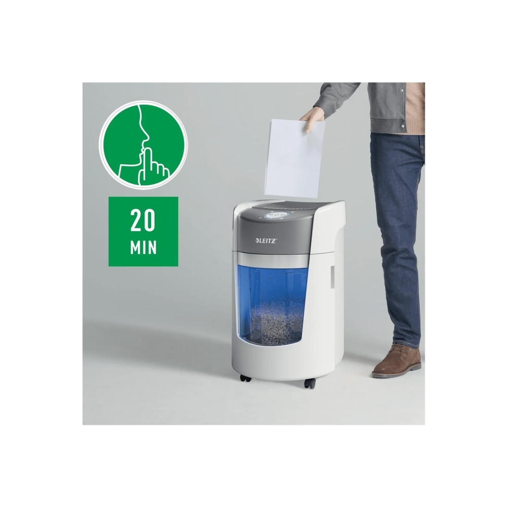 Produktbild för Leitz IQ OptiMax Small Office 350 - dokumentförstörare