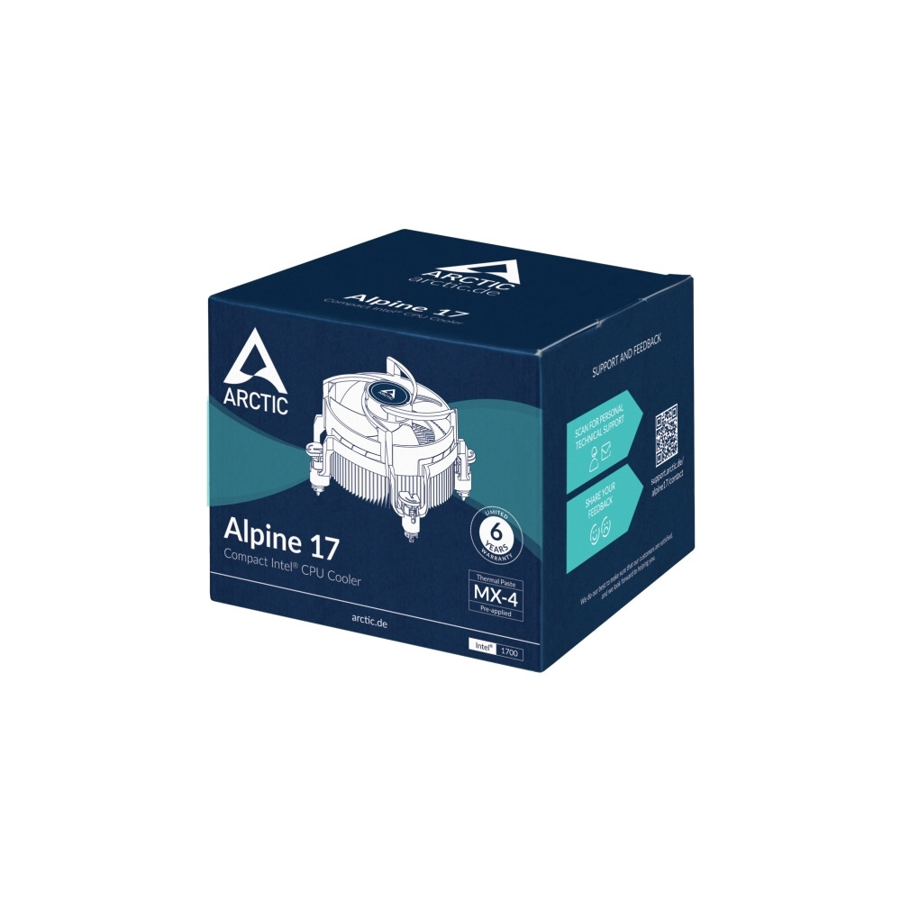 Produktbild för ARCTIC Alpine 17 - processorkylare