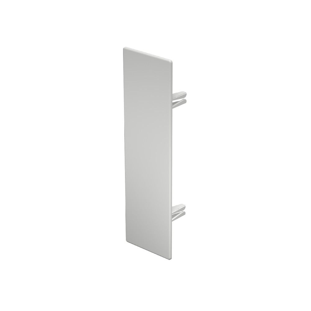 Produktbild för OBO WDK ändstycke Höjd 60 mm, bredd 210 mm vit RAL 9010 blyf...