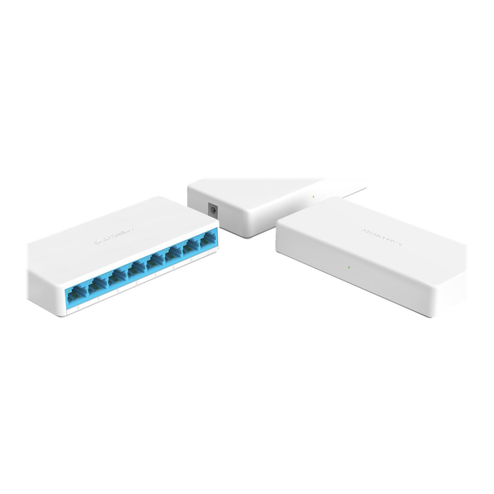 Produktbild för Mercusys MS108 - switch - 8 portar - ohanterad