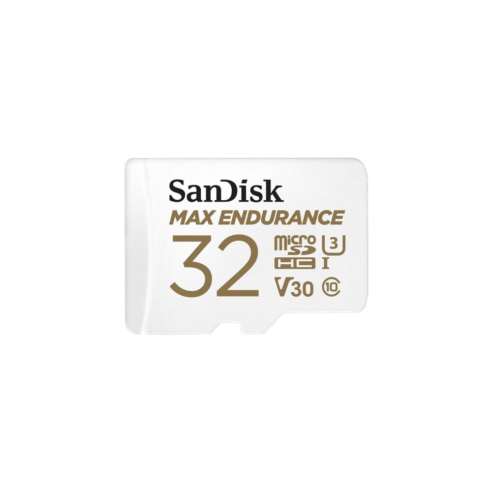 Produktbild för SanDisk Max Endurance - flash-minneskort - 32 GB - microSDHC UHS-I