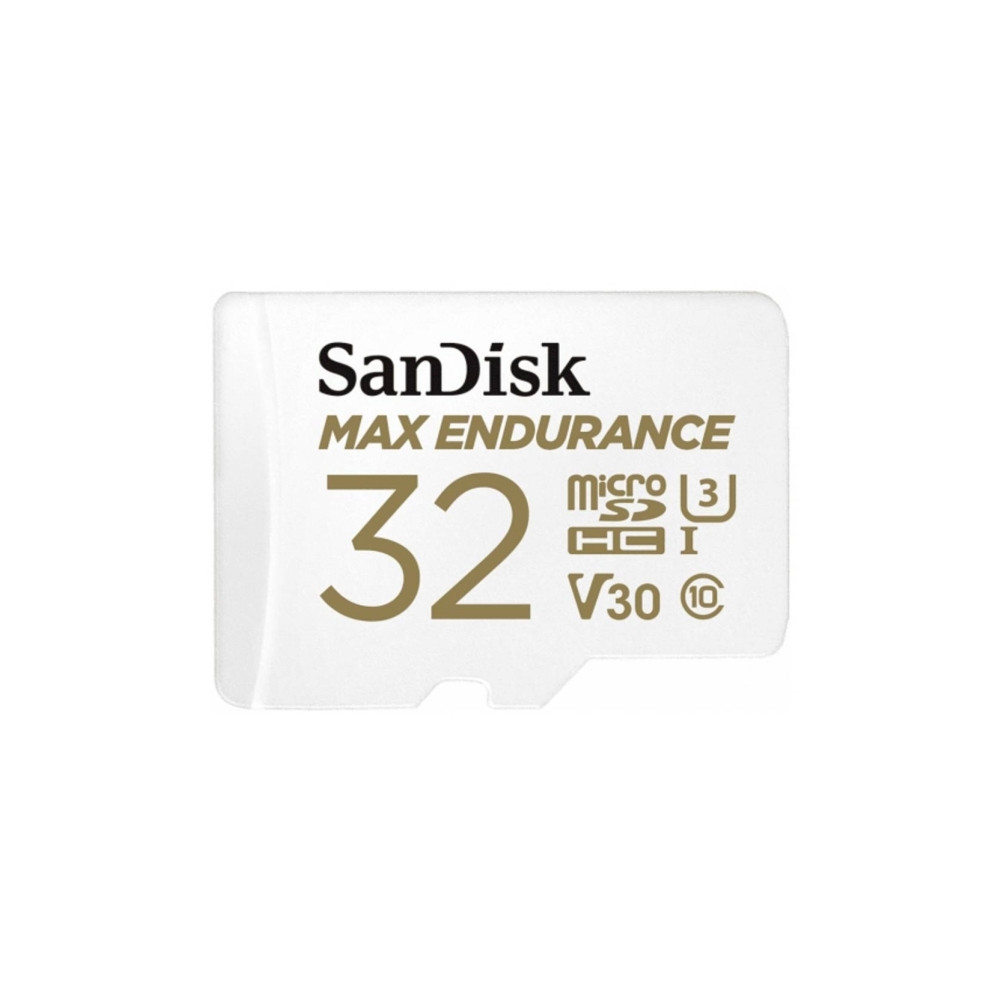 Produktbild för SanDisk Max Endurance - flash-minneskort - 32 GB - microSDHC UHS-I