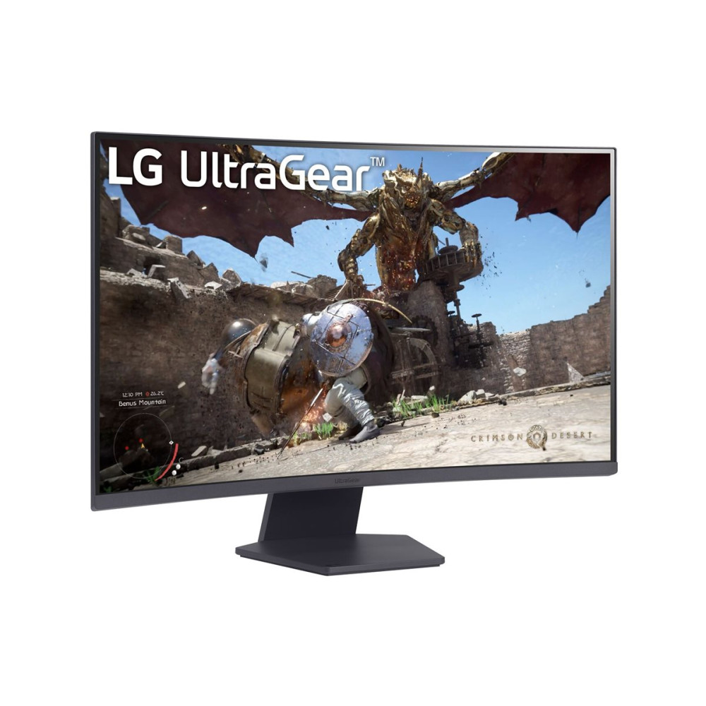 Produktbild för LG UltraGear 32GS60QC-B - LED-skärm - böjd - QHD - 32" - HDR