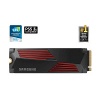 Produktbild för Samsung 990 PRO MZ-V9P4T0CW - SSD - 4 TB - PCIe 4.0 x4 (NVMe)