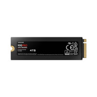 Produktbild för Samsung 990 PRO MZ-V9P4T0CW - SSD - 4 TB - PCIe 4.0 x4 (NVMe)