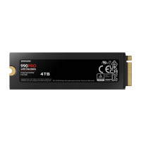 Produktbild för Samsung 990 PRO MZ-V9P4T0CW - SSD - 4 TB - PCIe 4.0 x4 (NVMe)
