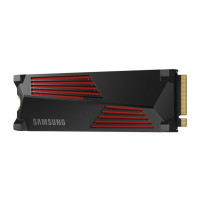 Produktbild för Samsung 990 PRO MZ-V9P4T0CW - SSD - 4 TB - PCIe 4.0 x4 (NVMe)