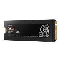 Produktbild för Samsung 990 PRO MZ-V9P4T0CW - SSD - 4 TB - PCIe 4.0 x4 (NVMe)