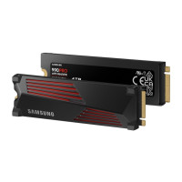 Produktbild för Samsung 990 PRO MZ-V9P4T0CW - SSD - 4 TB - PCIe 4.0 x4 (NVMe)