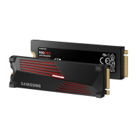 Produktbild för Samsung 990 PRO MZ-V9P4T0CW - SSD - 4 TB - PCIe 4.0 x4 (NVMe)